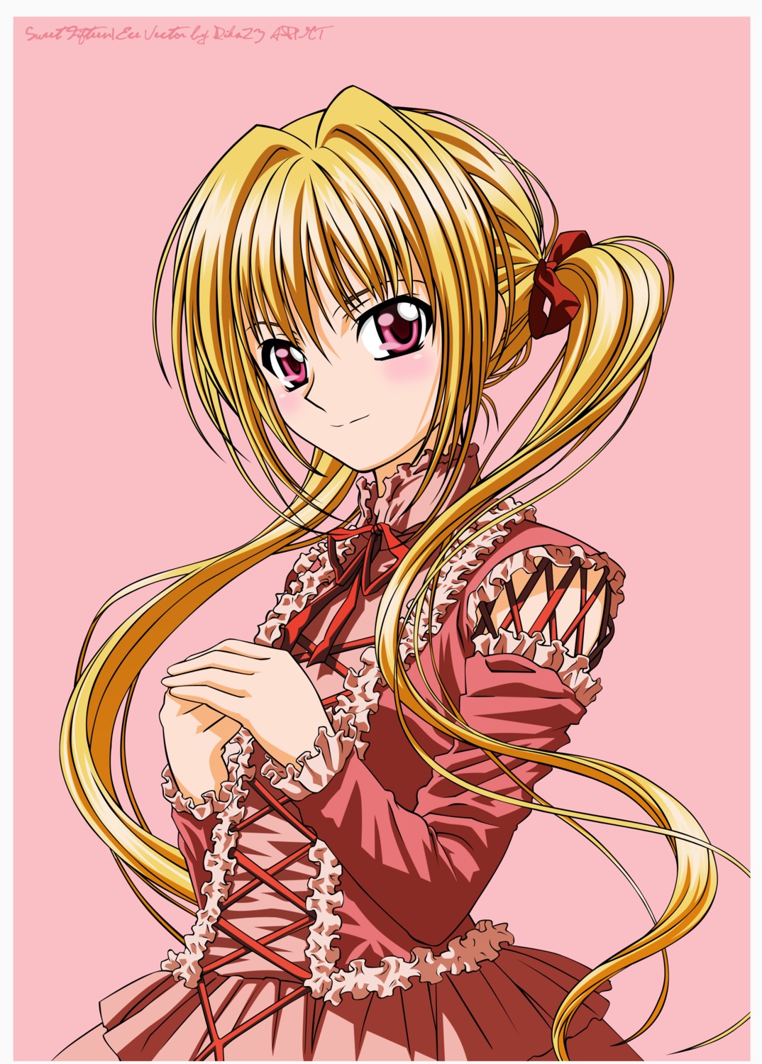 black_cat, eve, lolita_fashion, vector_trace, watermark