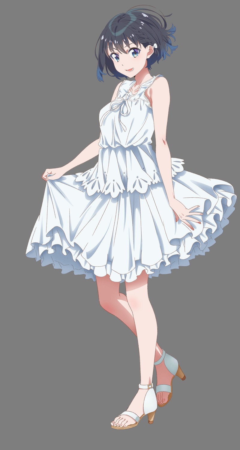amasawa_akari, heels, selection_project, skirt_lift, tagme, transparent_png