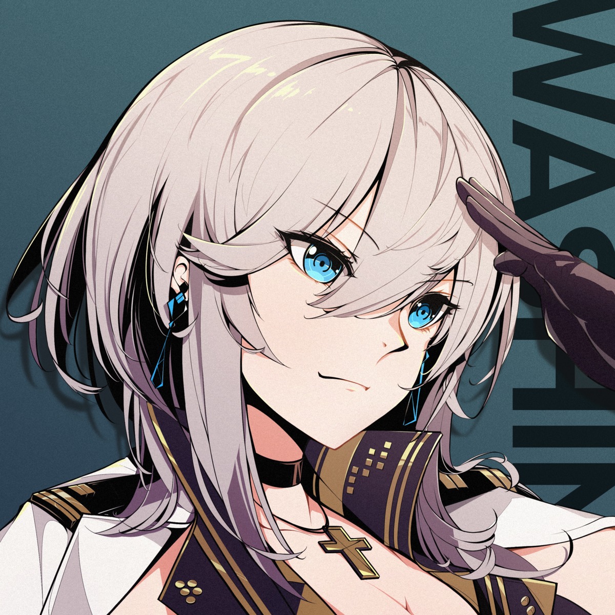azur_lane, cleavage, rabe26k, uniform, washington_(azur_lane)