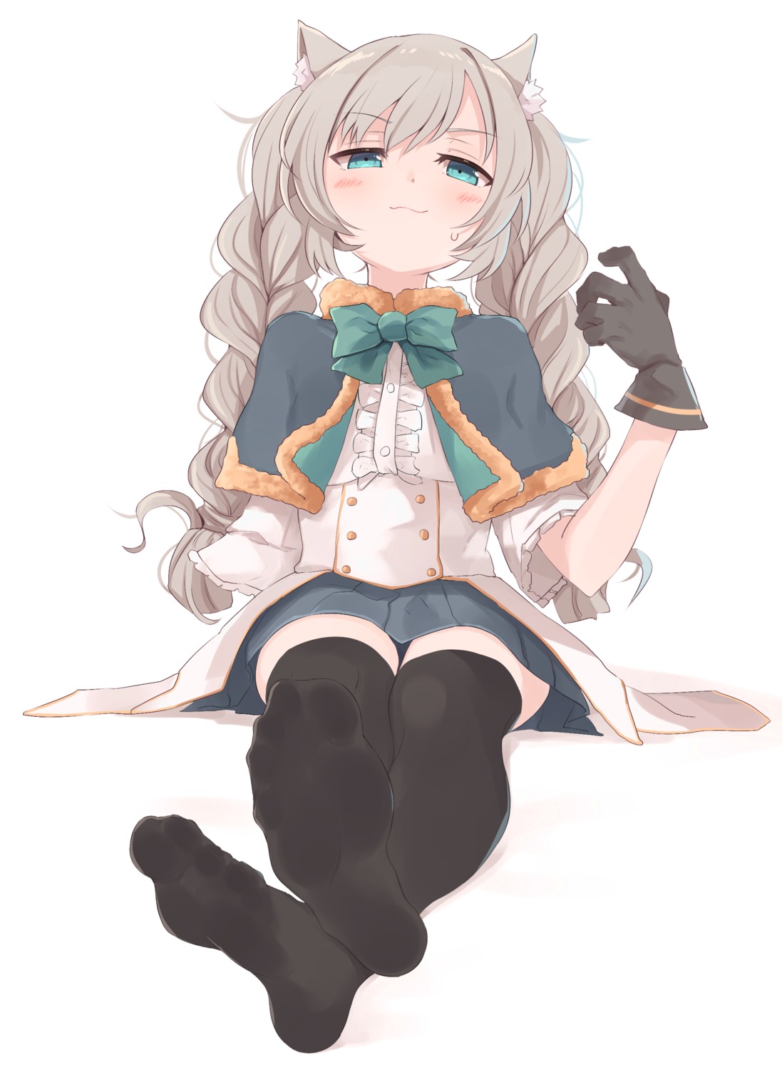 animal_ears, feet, kahlua_(artist), thighhighs
