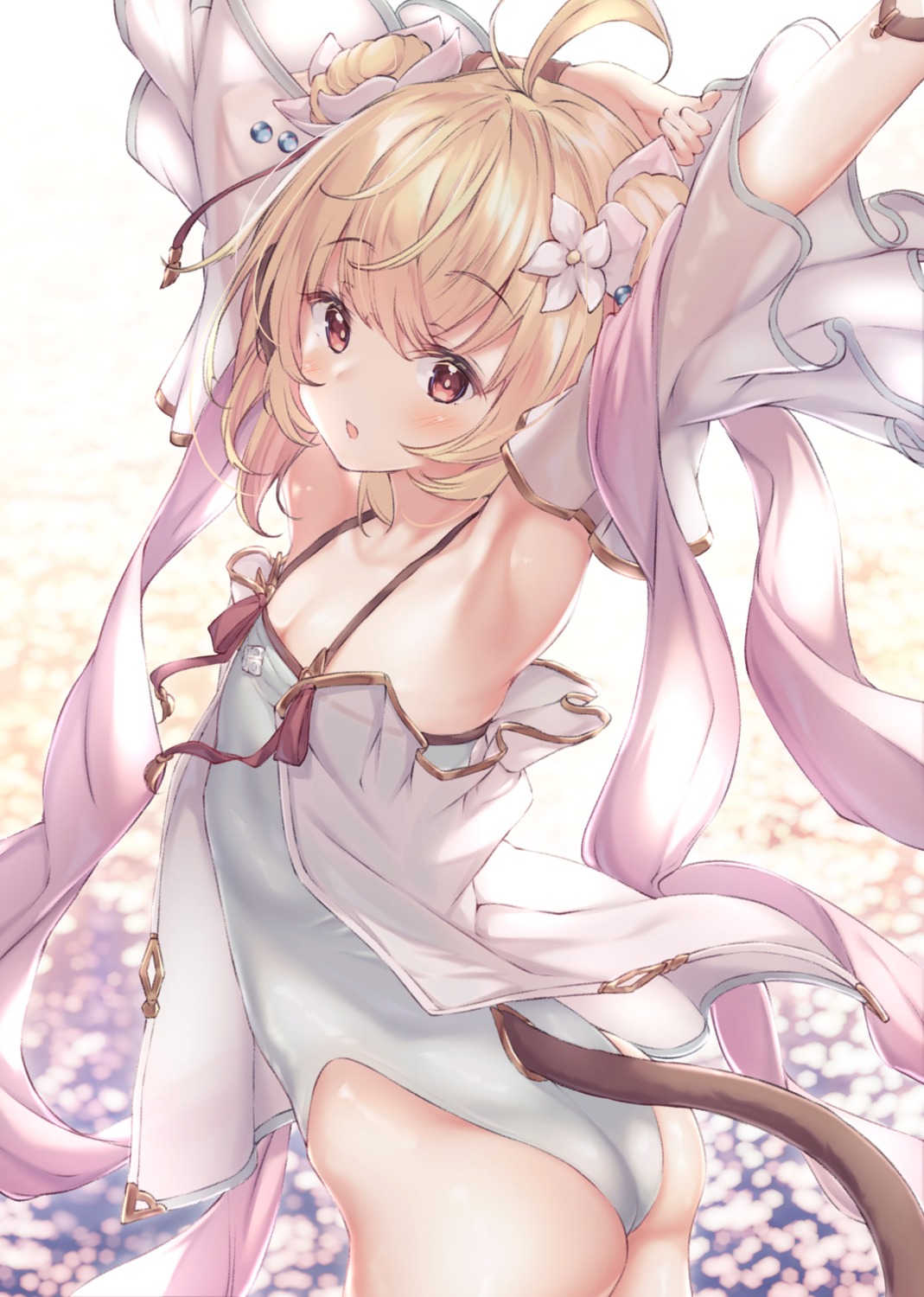 andira_(granblue_fantasy), ass, granblue_fantasy, swimsuits, tail, ukiwakisen