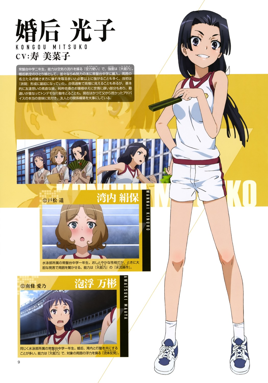 awatsuki_maaya, gym_uniform, kongou_mitsuko, seifuku, sweater, tagme, toaru_kagaku_no_railgun, toaru_majutsu_no_index