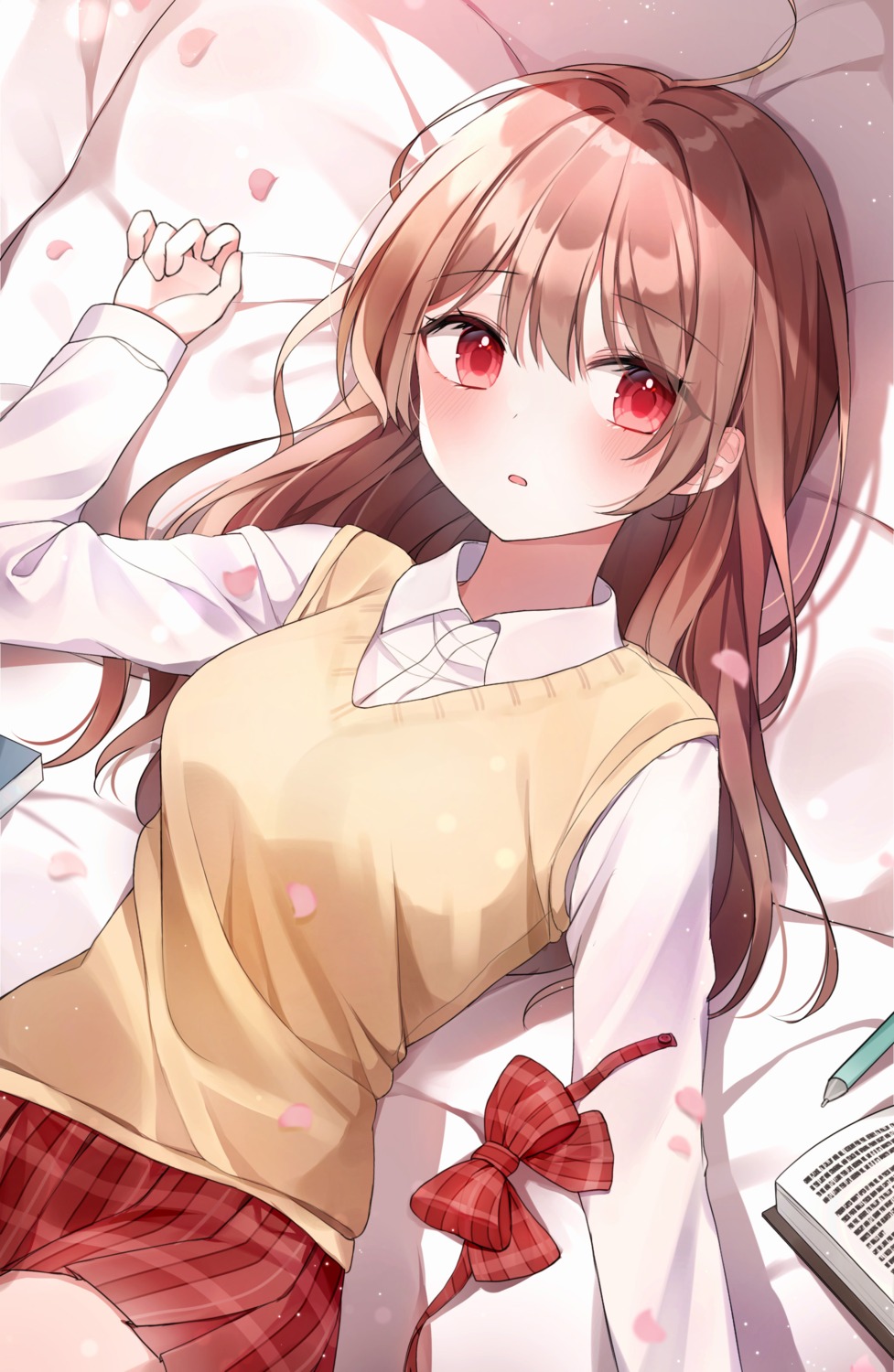 moka01, seifuku, skirt_lift, sweater