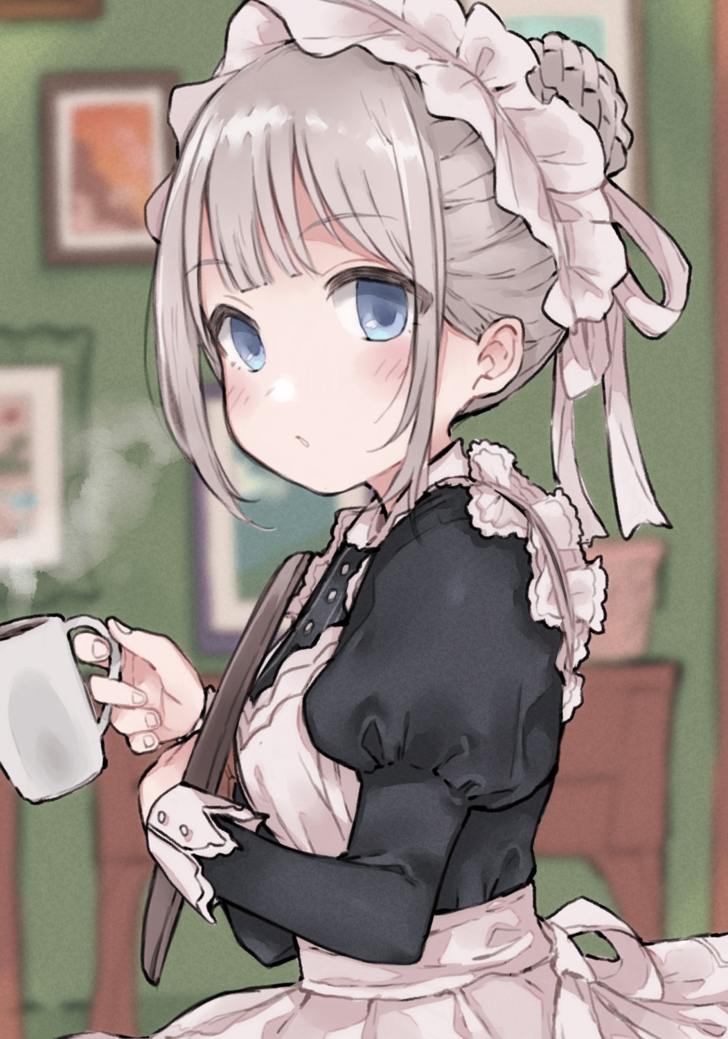kukai, maid, serizawa_asahi, the_idolm@ster, the_idolm@ster_shiny_colors