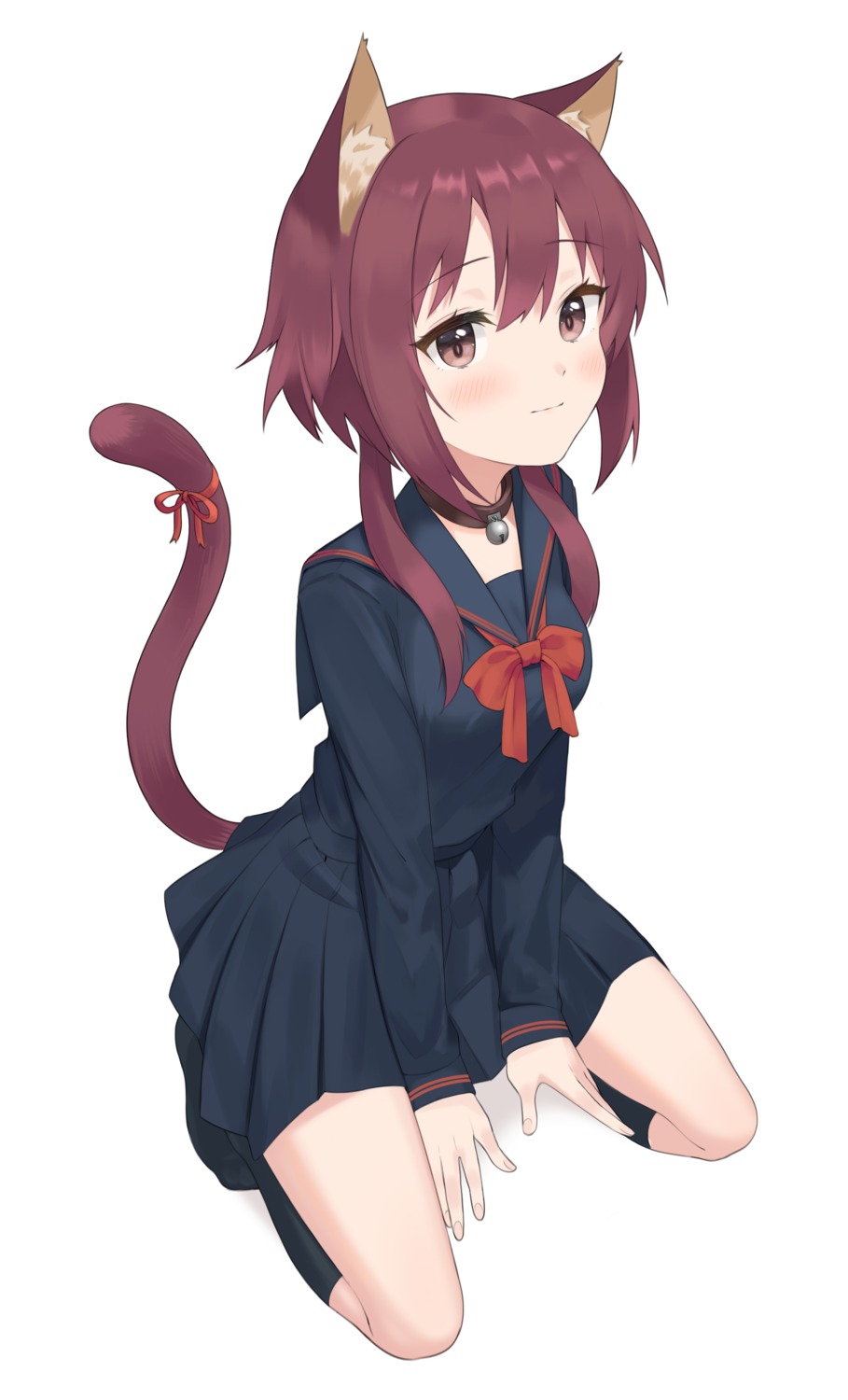 animal_ears, haeil2, kono_subarashii_sekai_ni_shukufuku_wo!, megumin, nekomimi, seifuku, tail