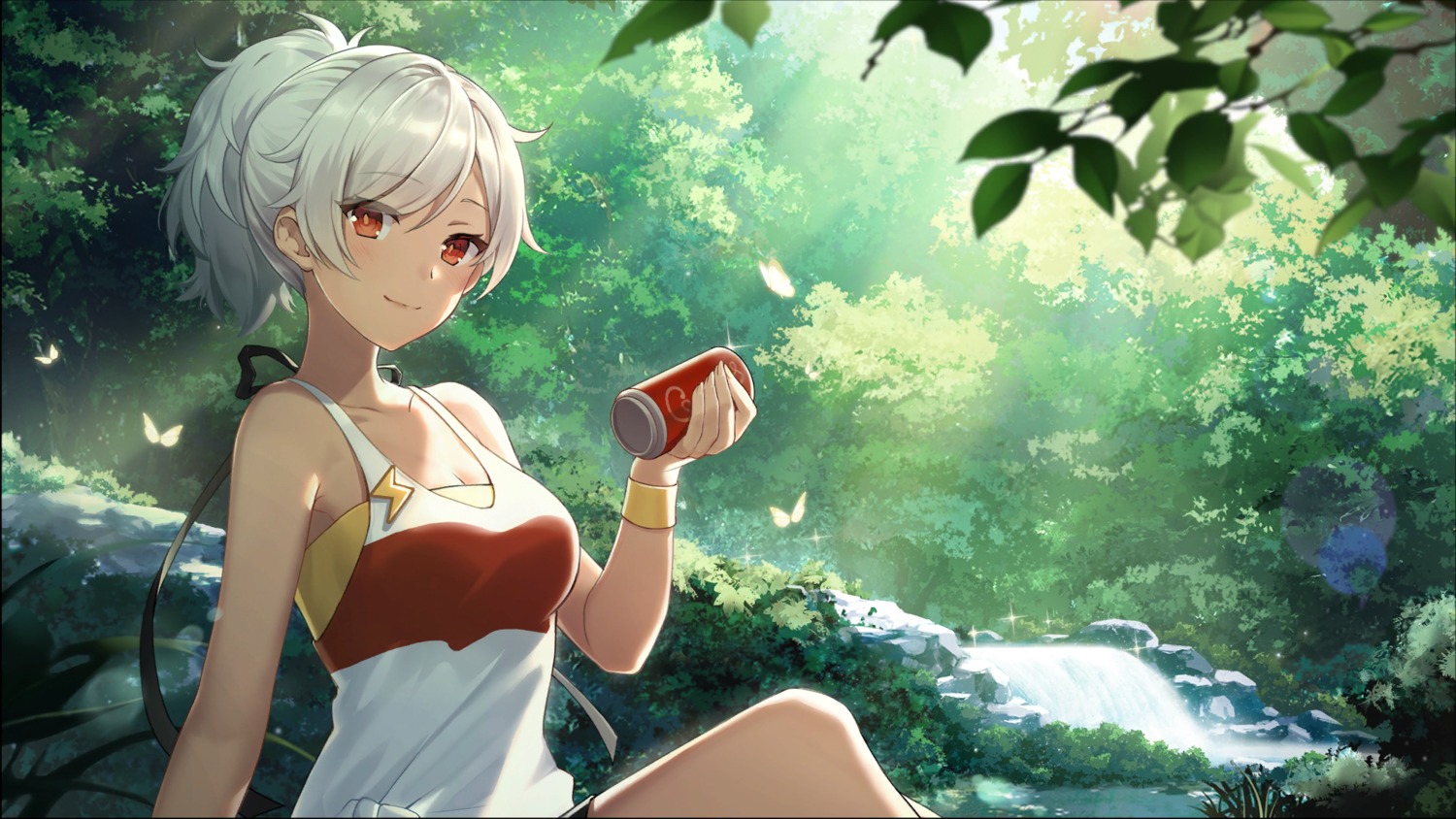 cleavage, girl_cafe_gun, girl_cafe_gun_ii, lida_romero, tagme, wallpaper