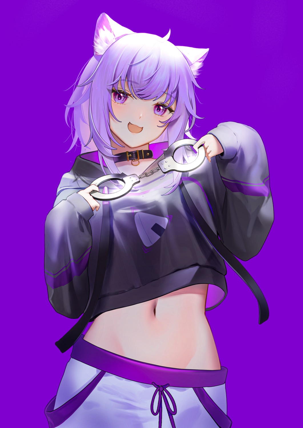 almn_sk, animal_ears, hololive, hololive_gamers, nekomata_okayu, nekomimi