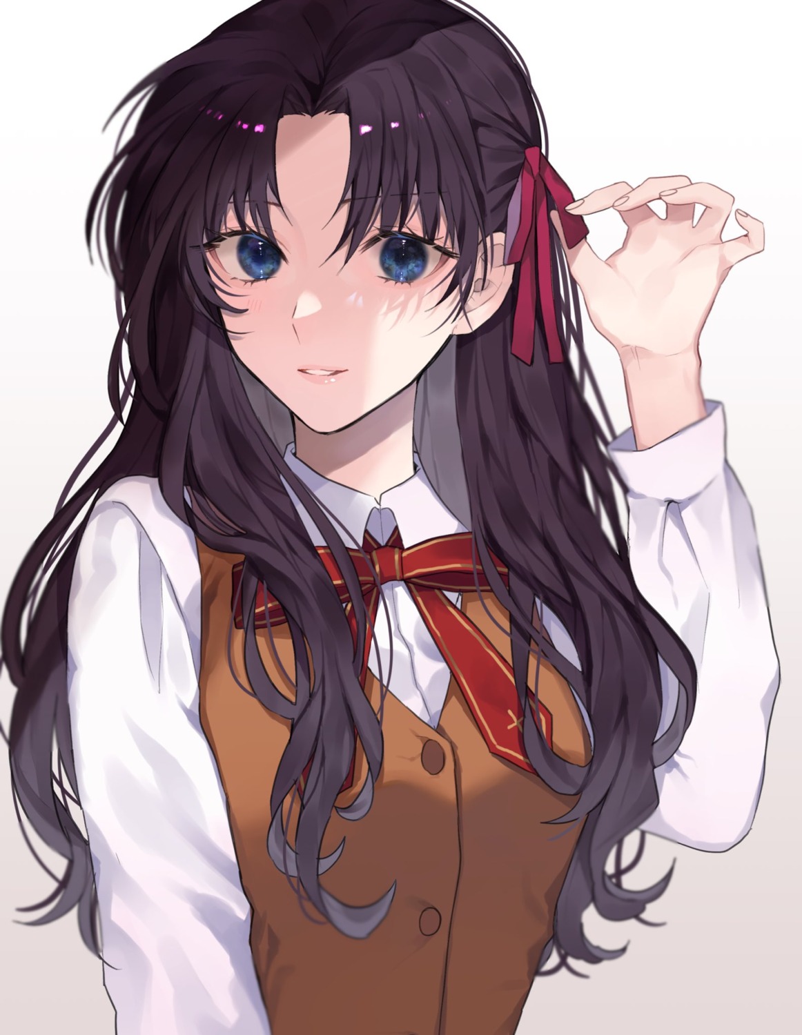 fate/stay_night, seifuku, shimatori_(sanyyyy), toosaka_rin