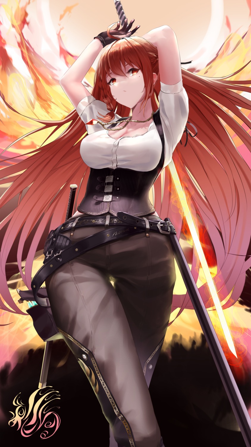 cleavage, sword, wanne