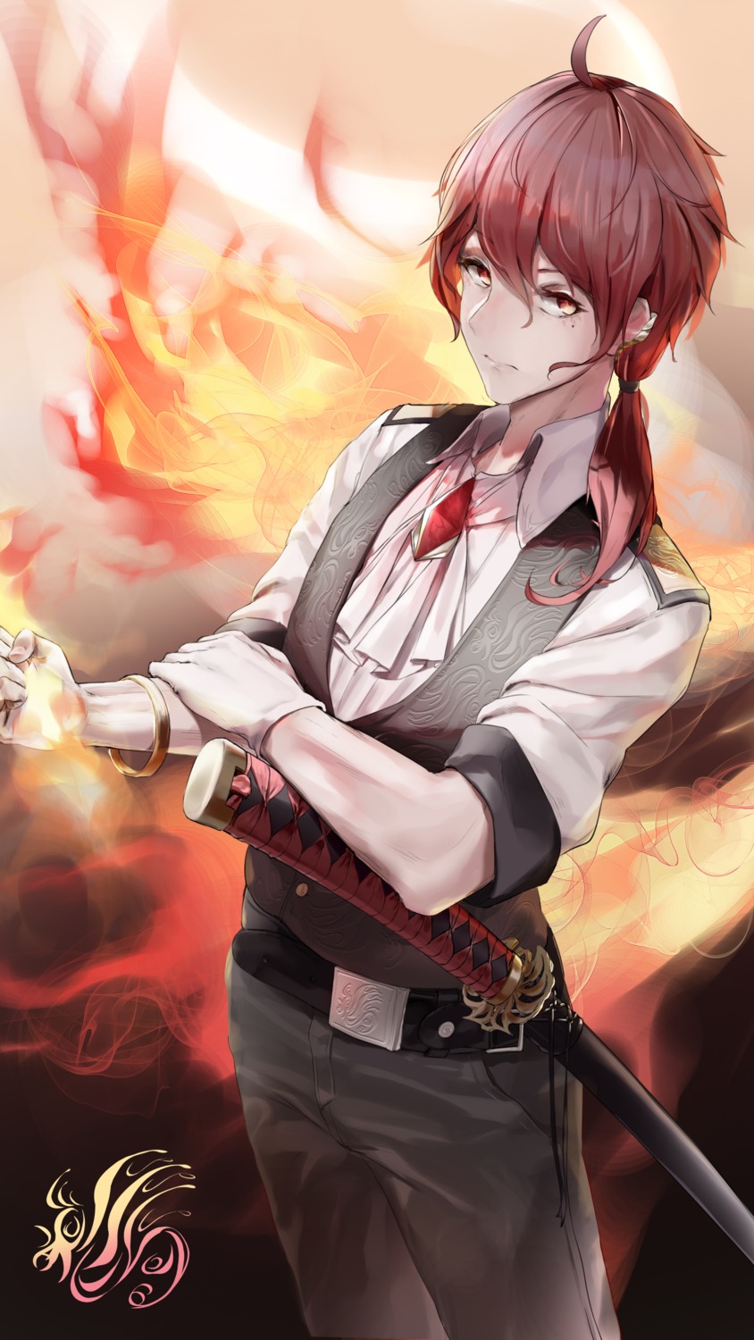 male, sword, wanne