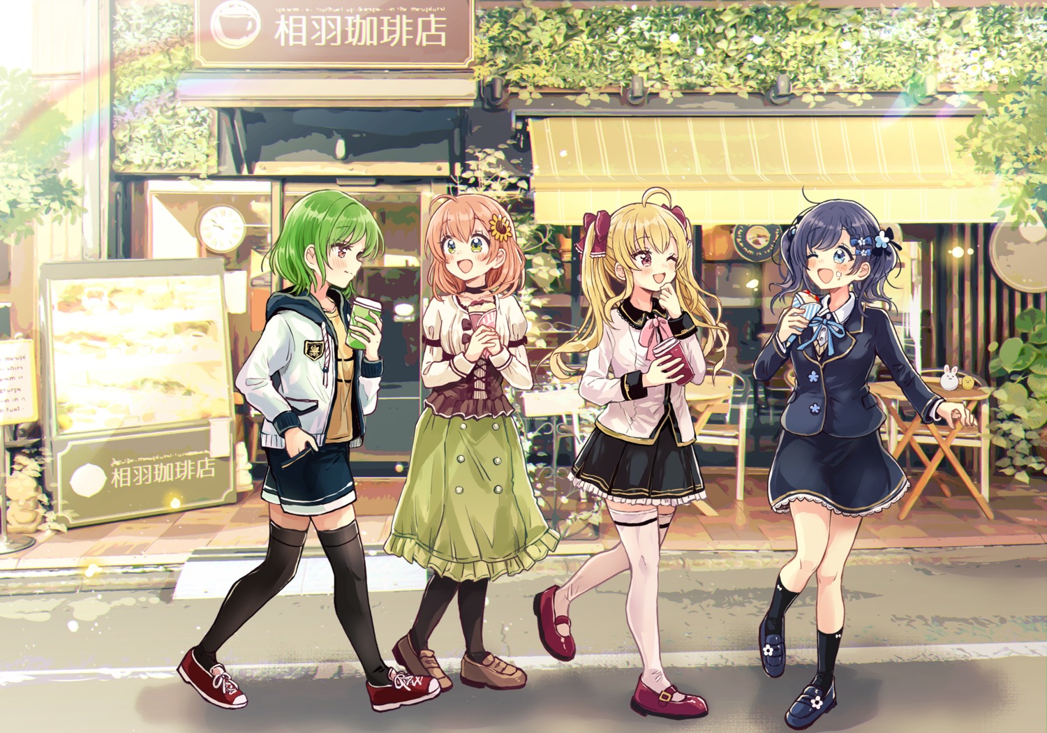 aiba_uiha, cream, honma_himawari, kitakouji_hisui, nijisanji, nijisanji_gamers, nijisanji_seeds, sakura_oriko