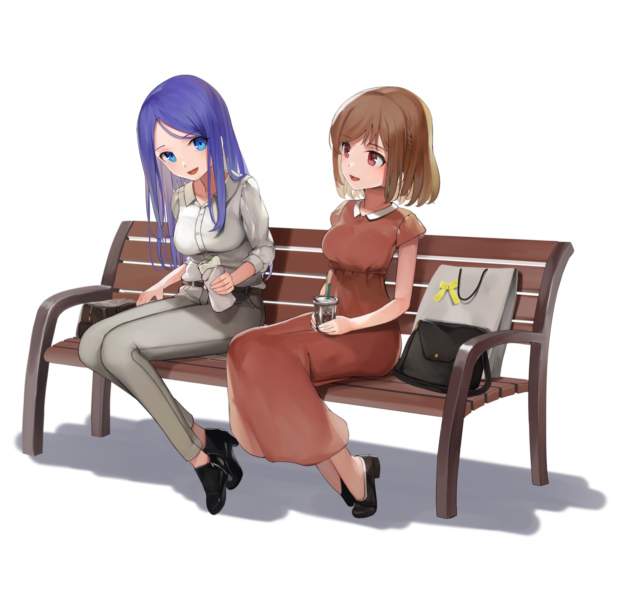 alice_gear_aegis, dress, dress_shirt, heels, nikitoh_kanade, sunga2usagi, sutegoro_shiina