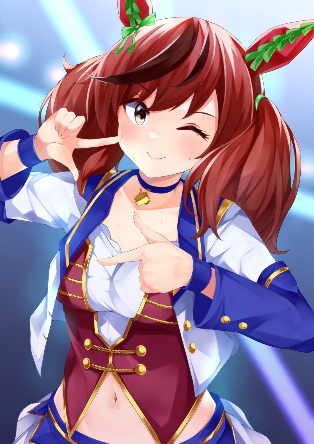 animal_ears, irohasu, nice_nature_(umamusume), uma_musume_pretty_derby, uniform