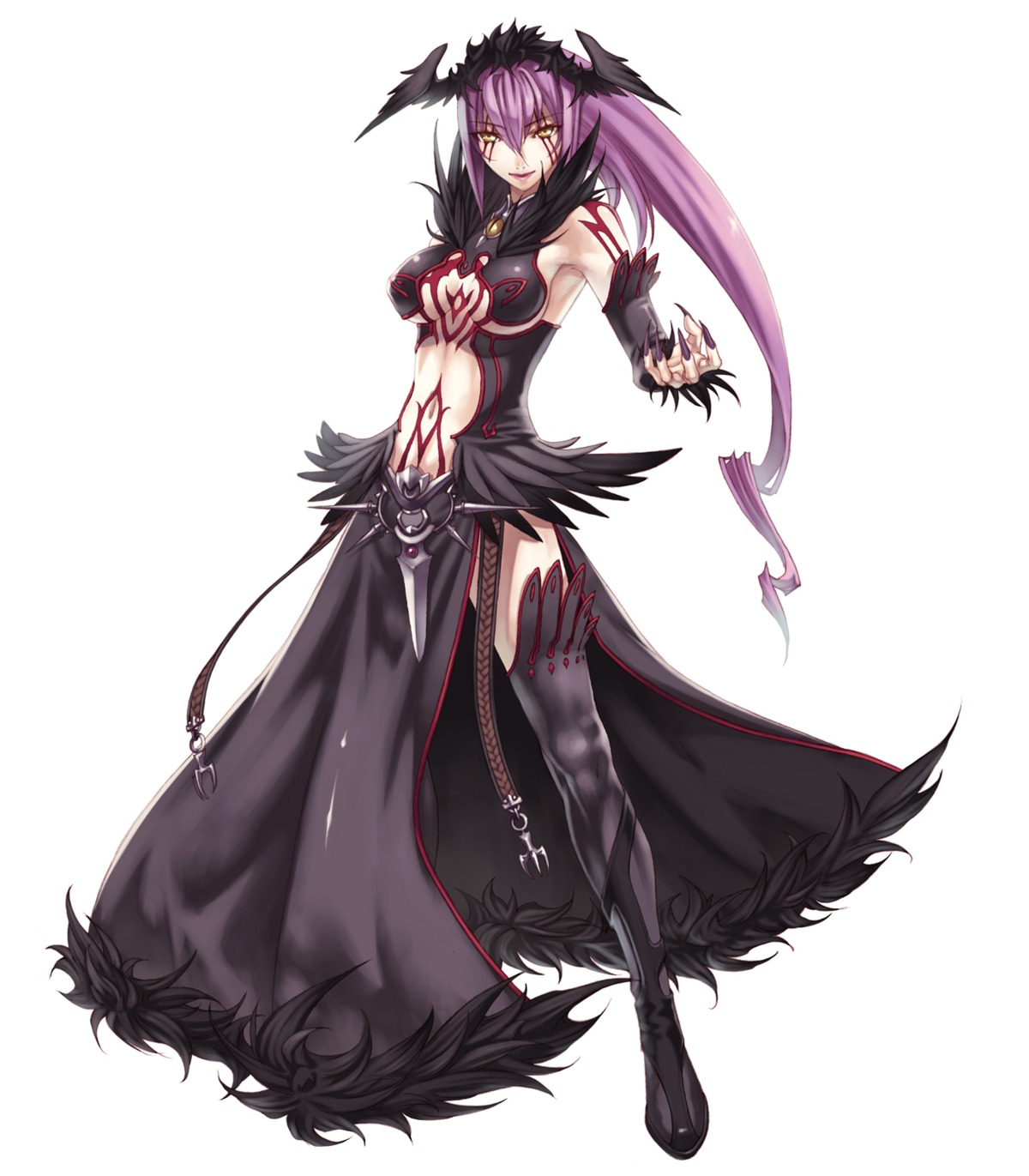 blazing_souls, thighhighs