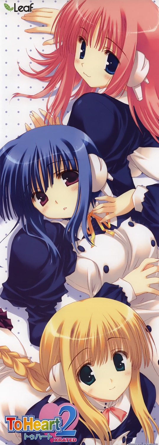 ilfa, leaf, maid, milfa, mitsumi_misato, silfa, stick_poster, to_heart_(series)