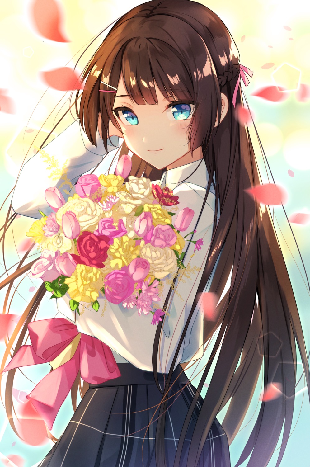 goroo_(eneosu), nijisanji, seifuku, tsukino_mito