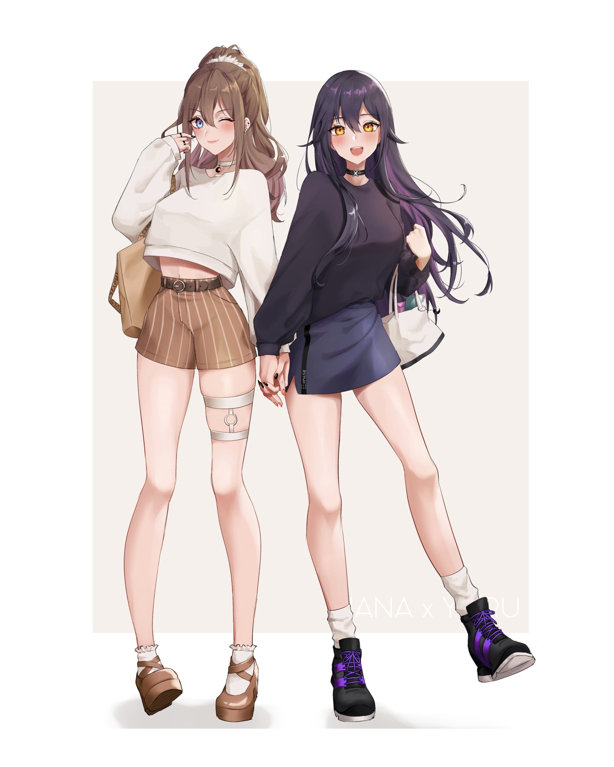 expulse, garter, nana_(expulse), shirt_lift, sweater