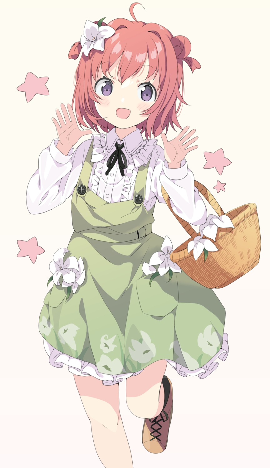 akaza_akari, dress, tantan_men_(dragon), yuru_yuri