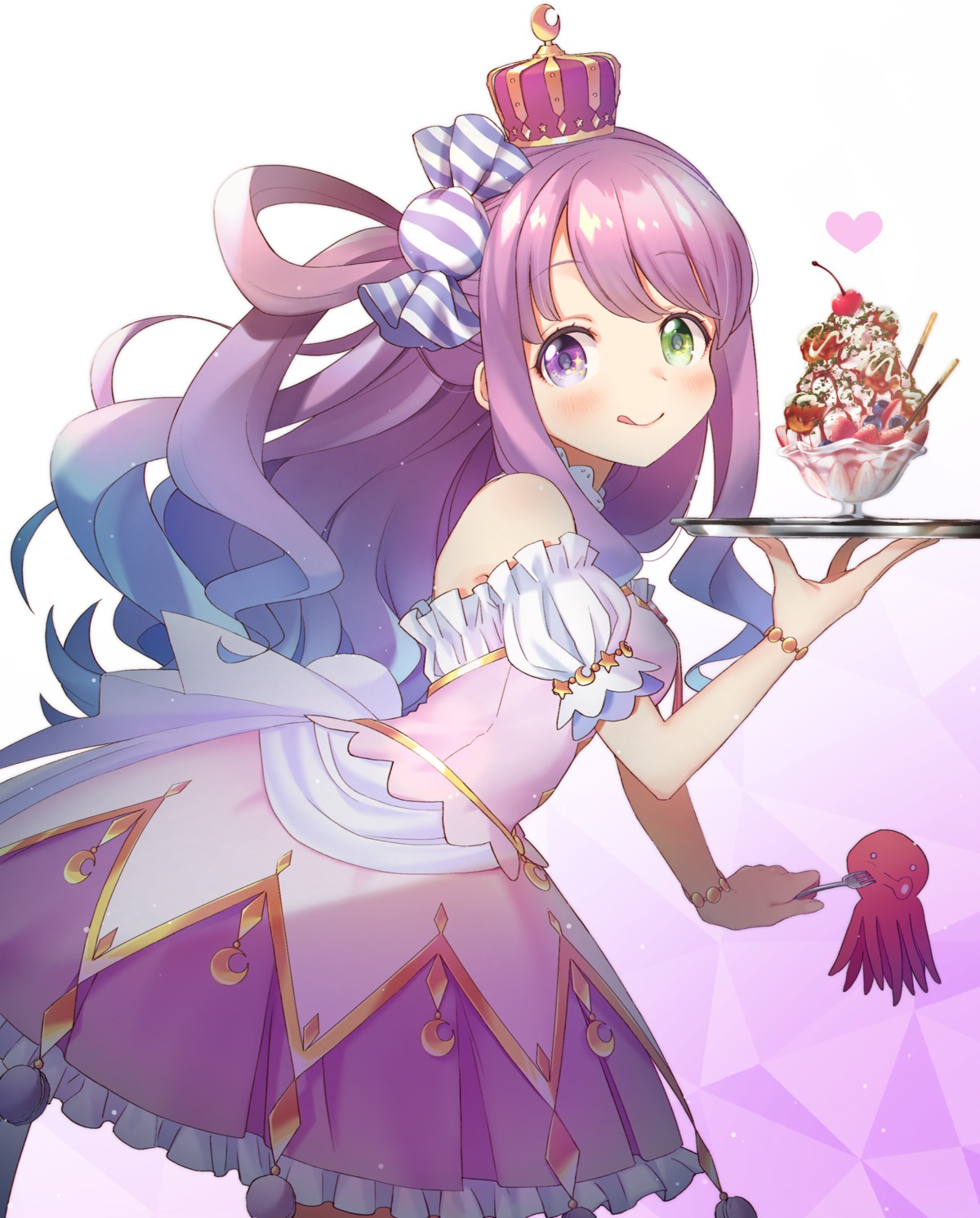 dress, heterochromia, himemori_luna, hololive, makinan