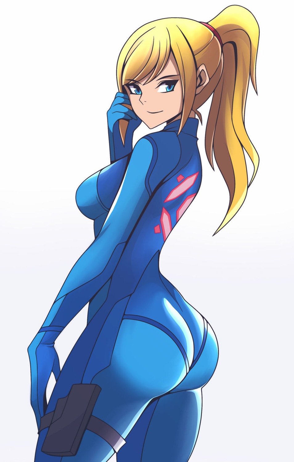 abysswatchers, ass, bodysuit, garter, metroid, samus_aran