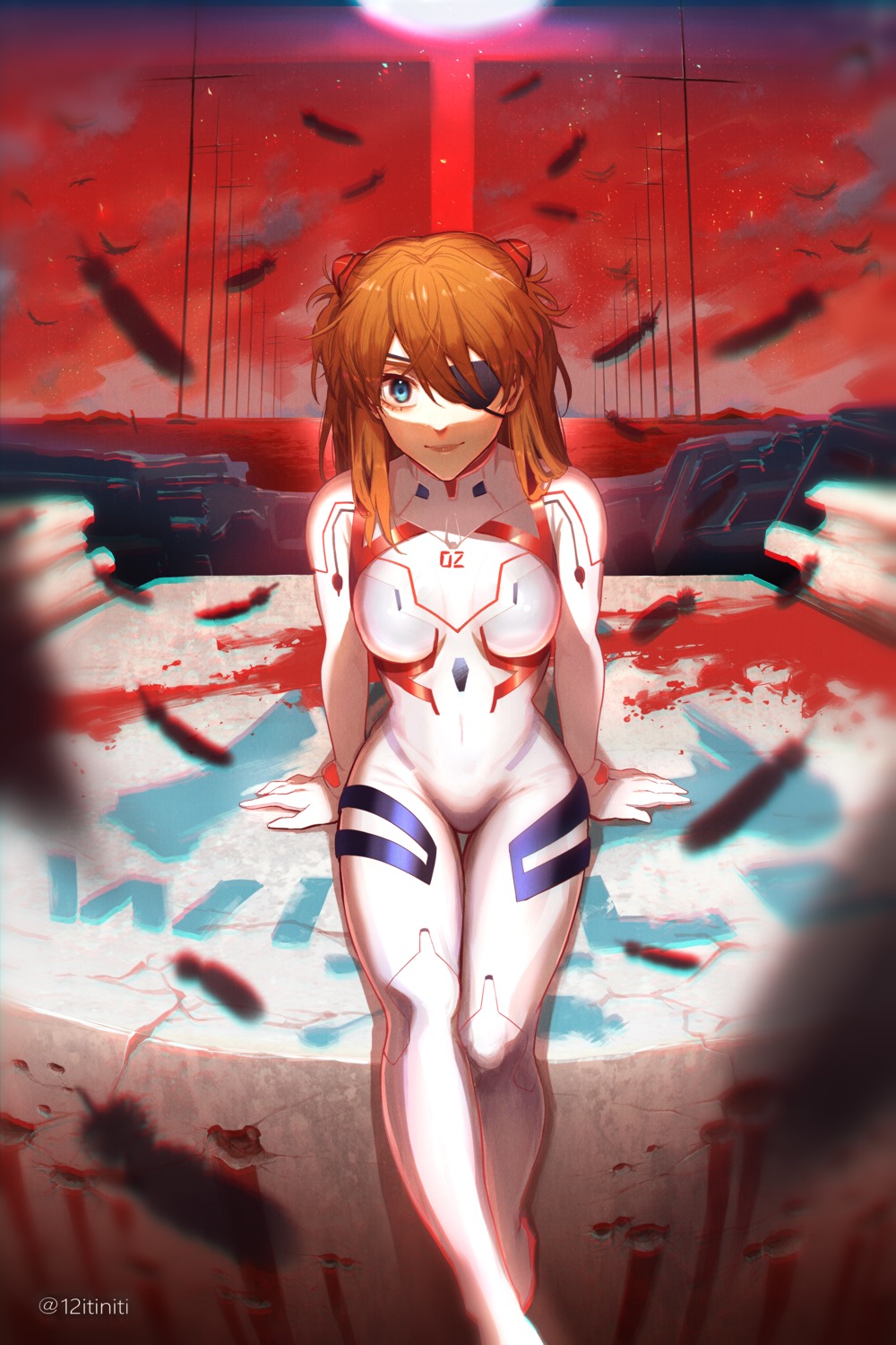 bodysuit, eyepatch, neon_genesis_evangelion, souryuu_asuka_langley, welve