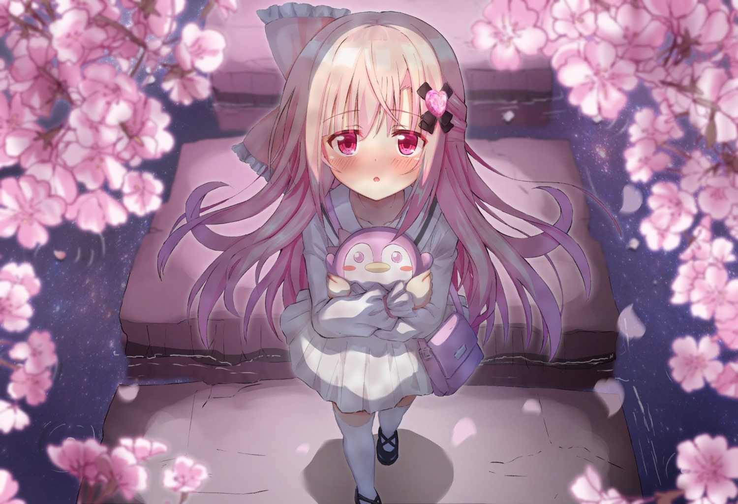 artina, seifuku, thighhighs