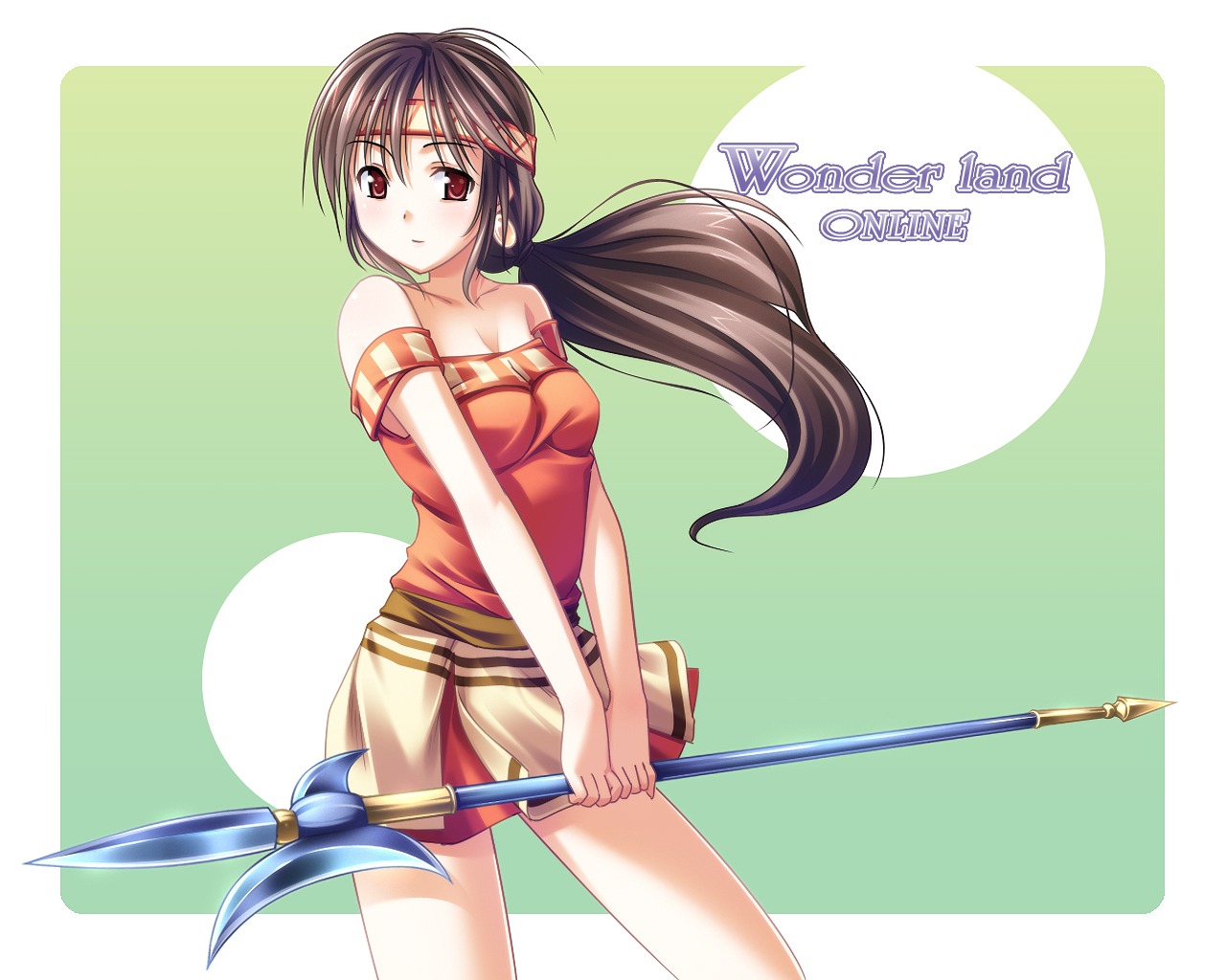 natsukon, roca, wallpaper, wonderland_online