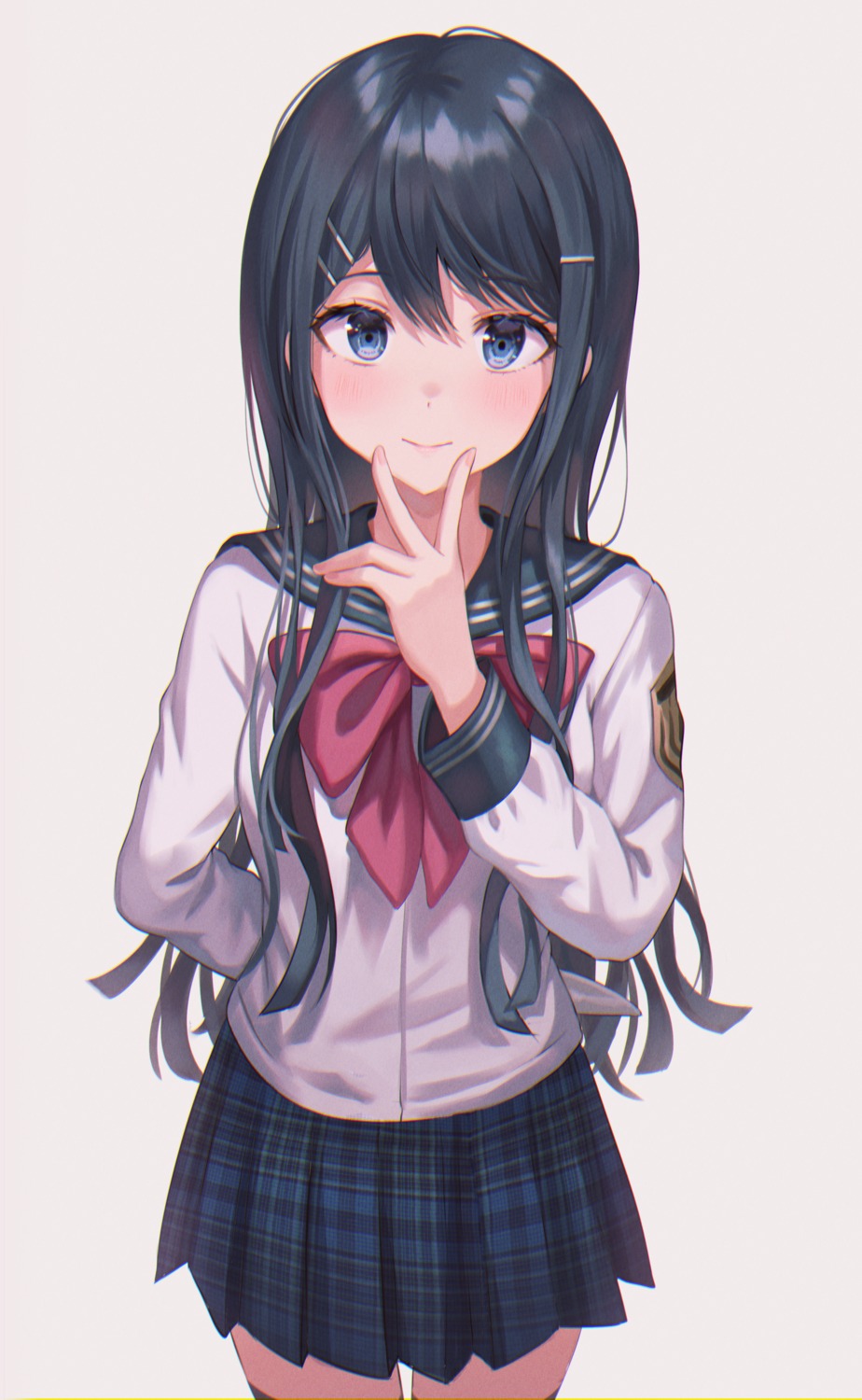 dangan-ronpa, maizono_sayaka, seifuku, thighhighs, tokkyu