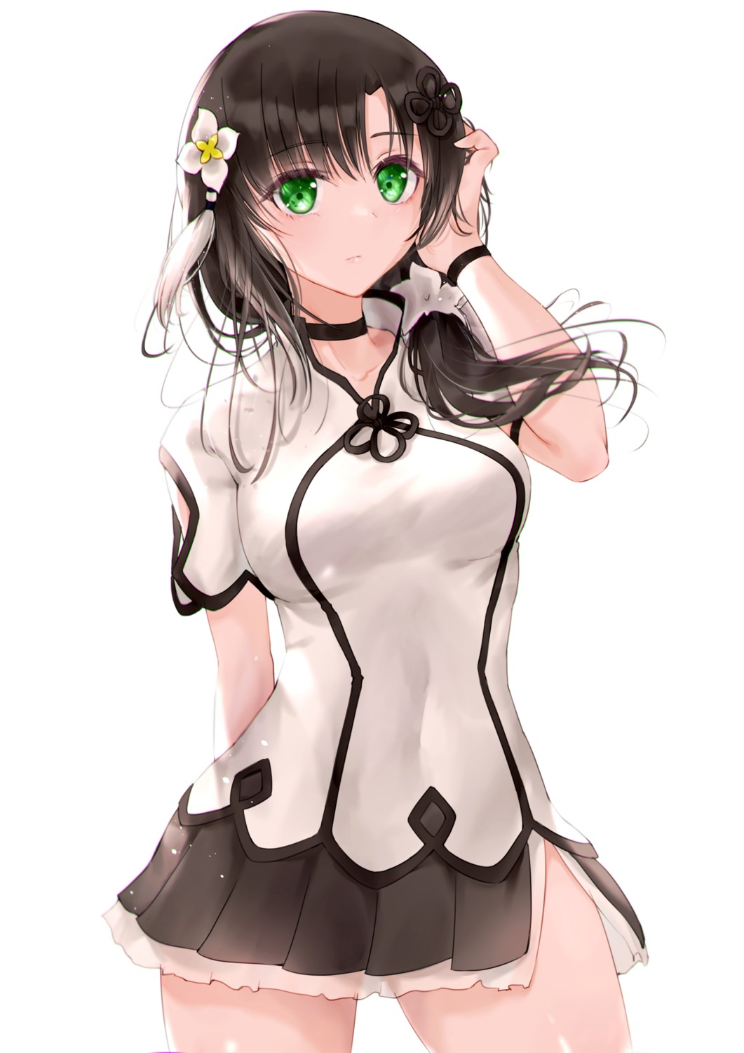 assault_lily, assault_lily_bouquet, meen_(ouaughikepdvrsf), see_through, seifuku, wang_yujia