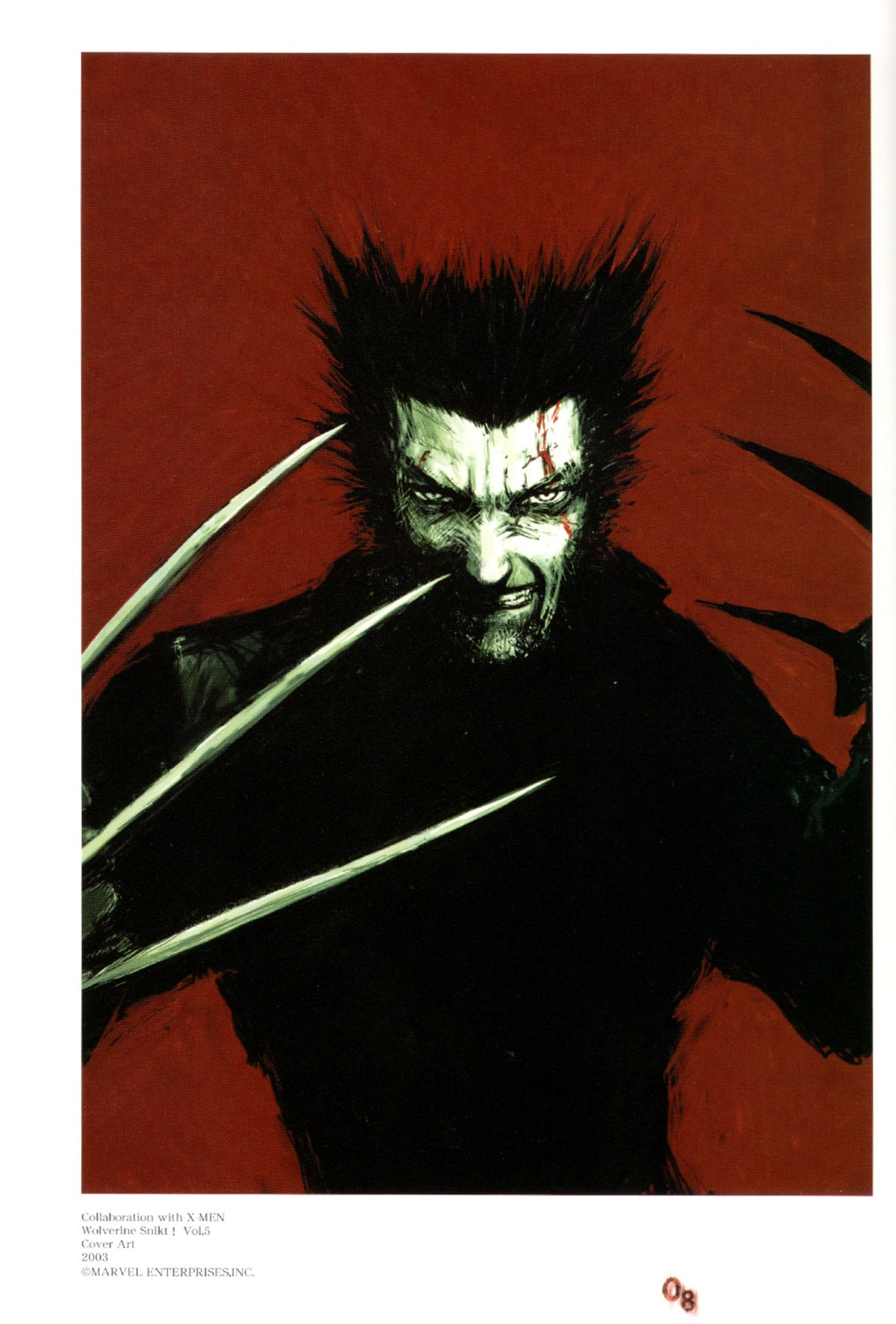 male, marvel, tsutomu_nihei, wolverine, x-men
