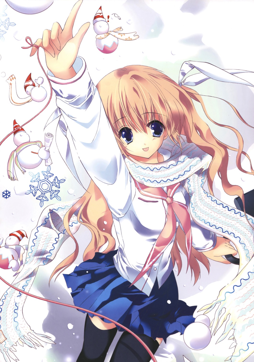 asuna, seifuku, thighhighs