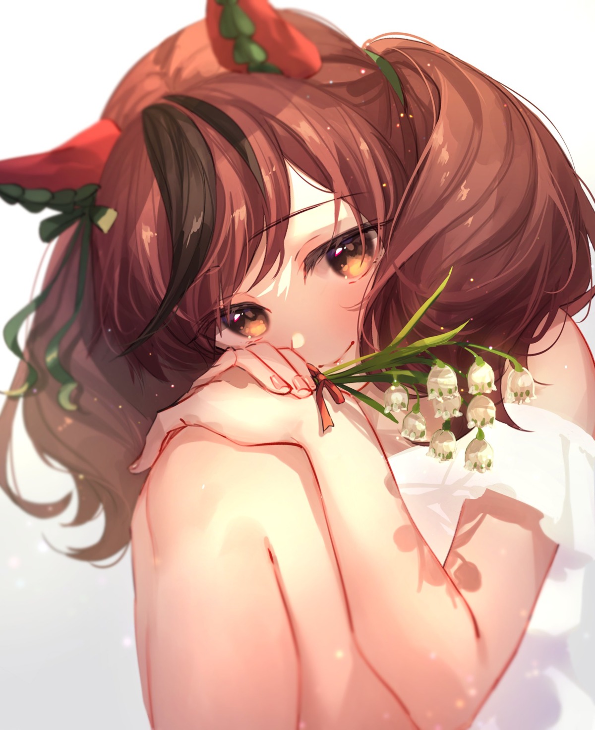 animal_ears, dress, nice_nature_(umamusume), ouri_(aya_pine), summer_dress, uma_musume_pretty_derby