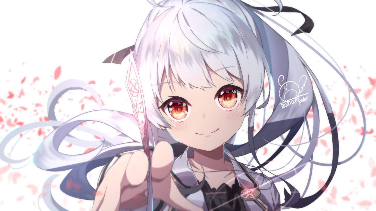 kotori_inaka, rindo_runa, youkai_navi_runa