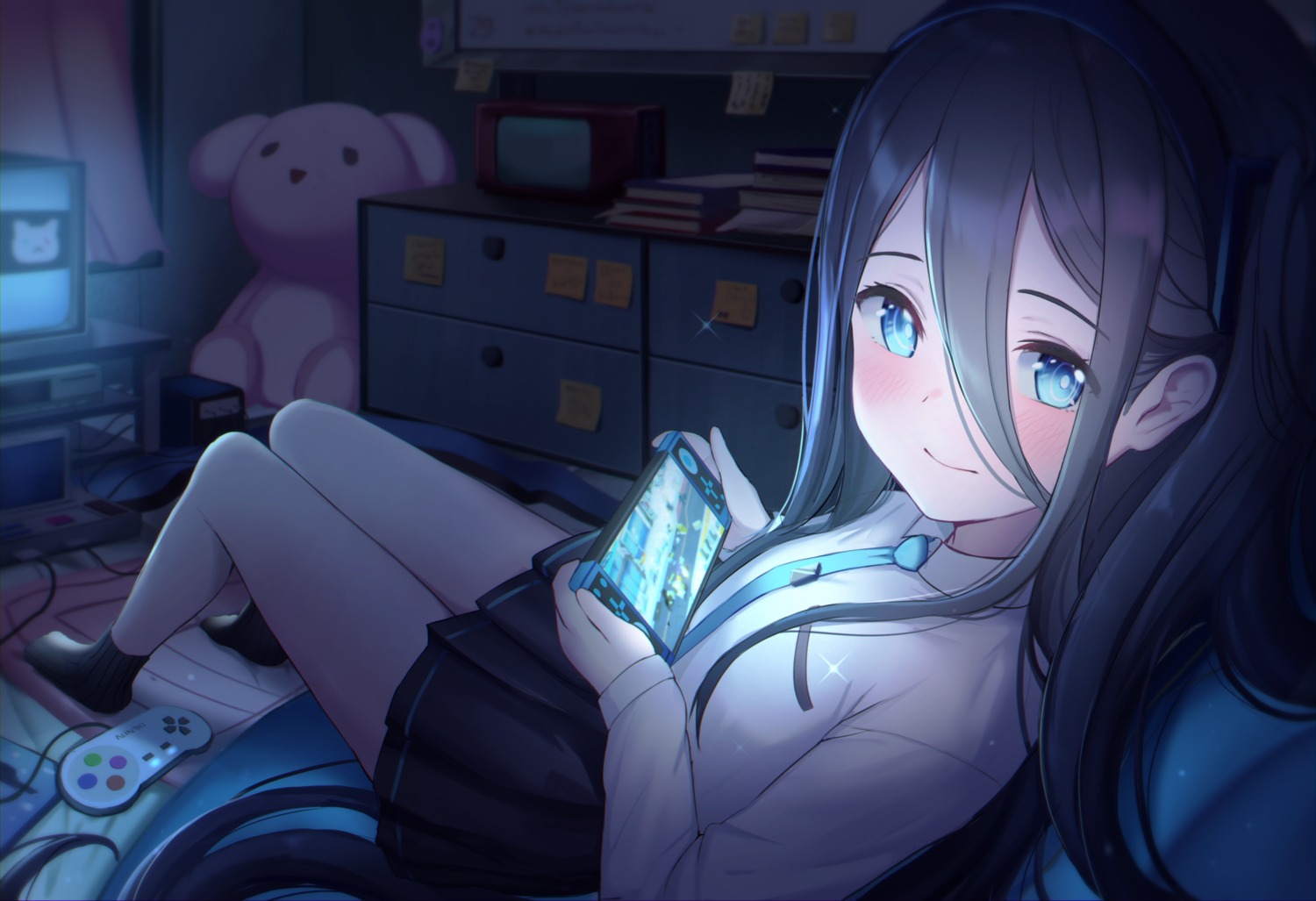 blue_archive, moshi_imo, seifuku, tendou_aris
