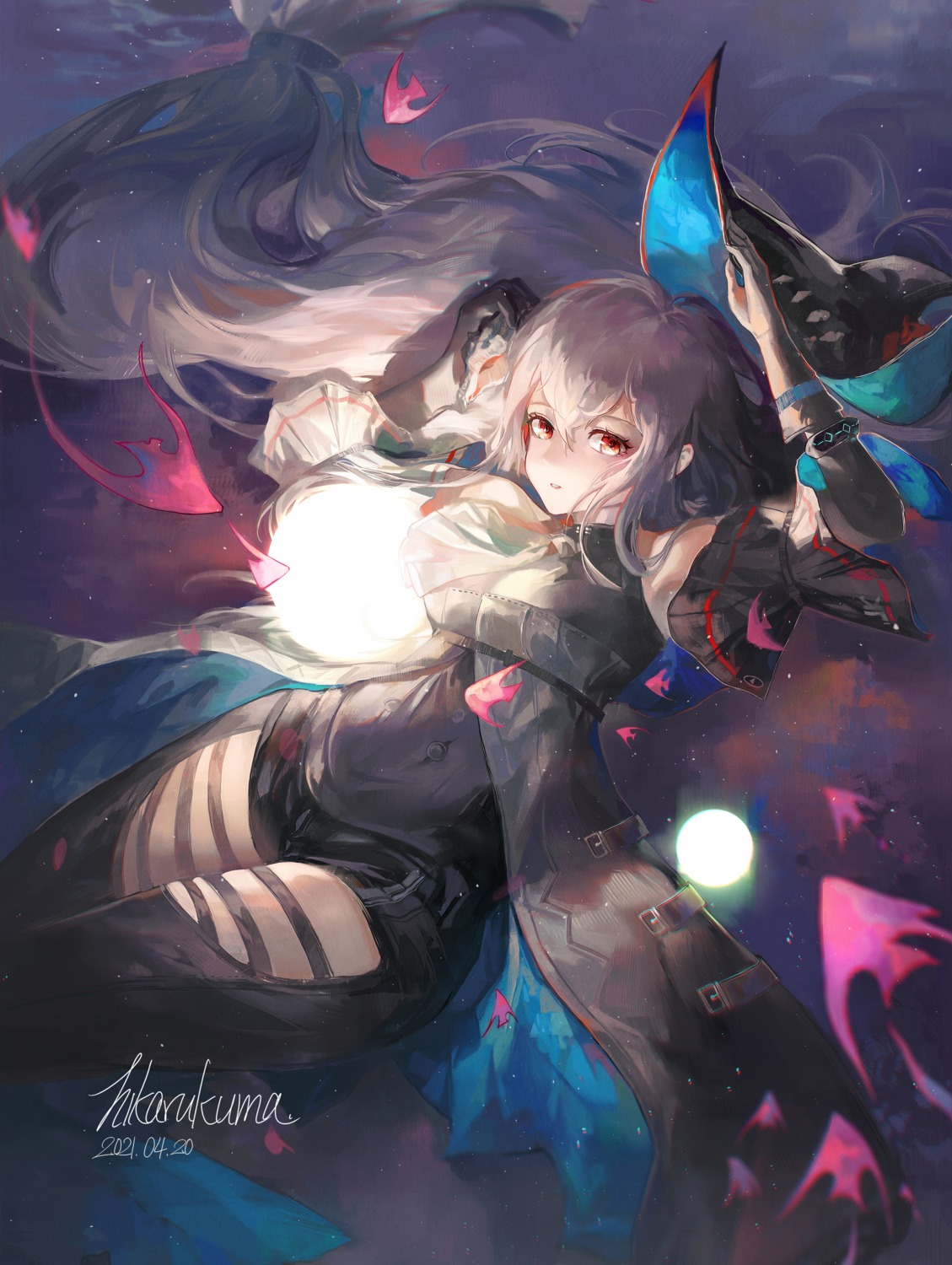 arknights, daylightallure, skadi_(arknights), witch