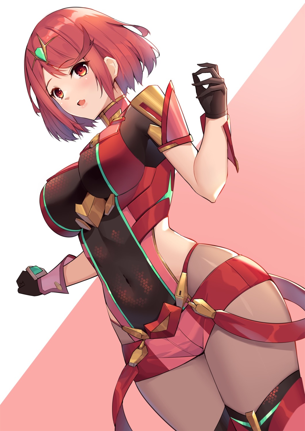 eol_9, homura_(xenoblade_2), thighhighs, xenoblade_(series), xenoblade_2