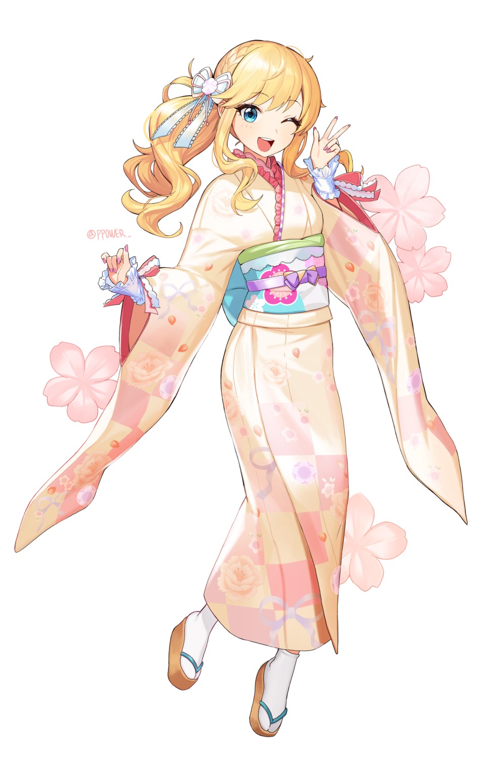 kimono, ootsuki_yui, power_(lu_power), the_idolm@ster, the_idolm@ster_cinderella_girls, the_idolm@ster_cinderella_girls_starlight_stage