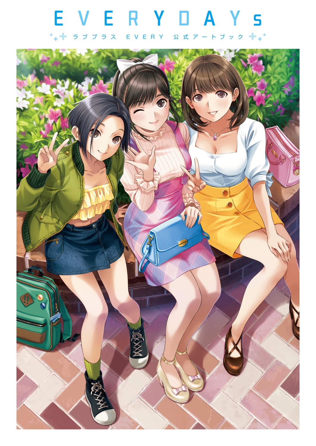 anegasaki_nene, cleavage, kobayakawa_rinko, love_plus, tagme, takane_manaka