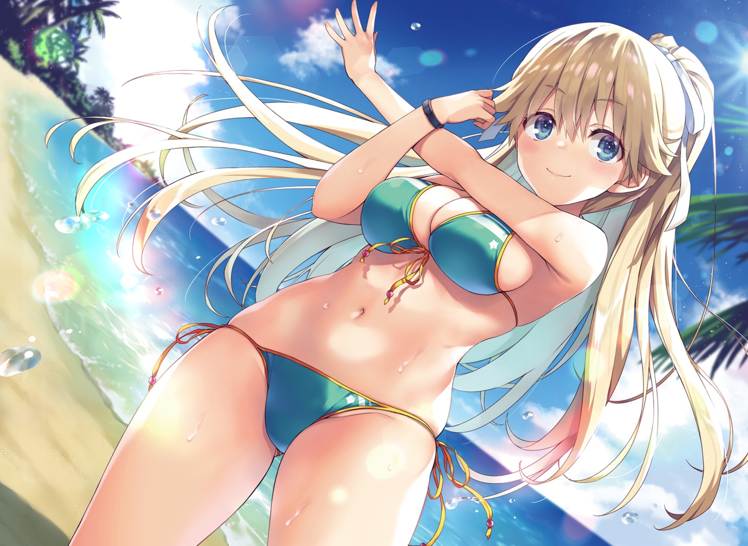 bikini, detexted, nanase_tsubasa, swimsuits, tomose_shunsaku, youkoso_jitsuryoku_shijou_shugi_no_kyoushitsu_e