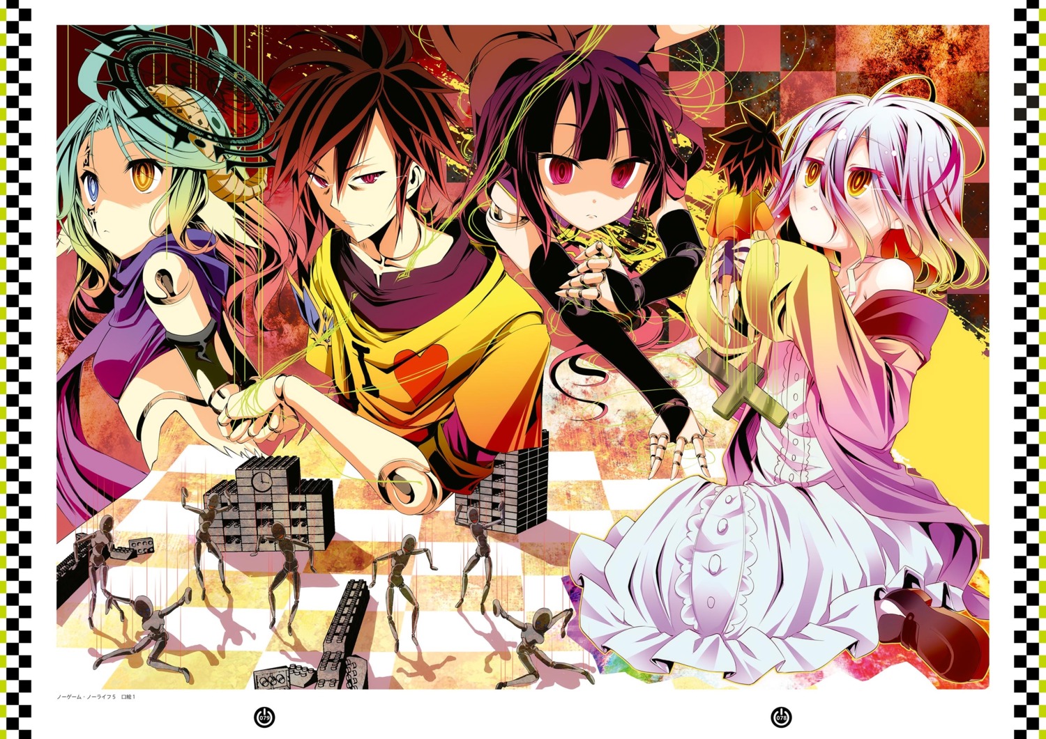 kamiya_yuu, kuramii_tseru, no_game_no_life, shiro_(no_game_no_life), sora_(no_game_no_life)
