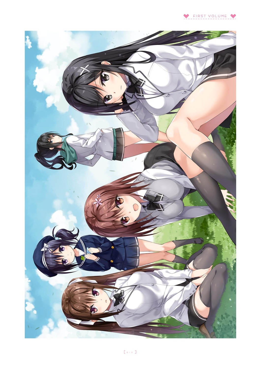 amanashi_nui, boku_no_kanojo_sensei, jinsho_karen, kisou_tenka, oryou, saigi_miharu, seifuku, shinju_muku