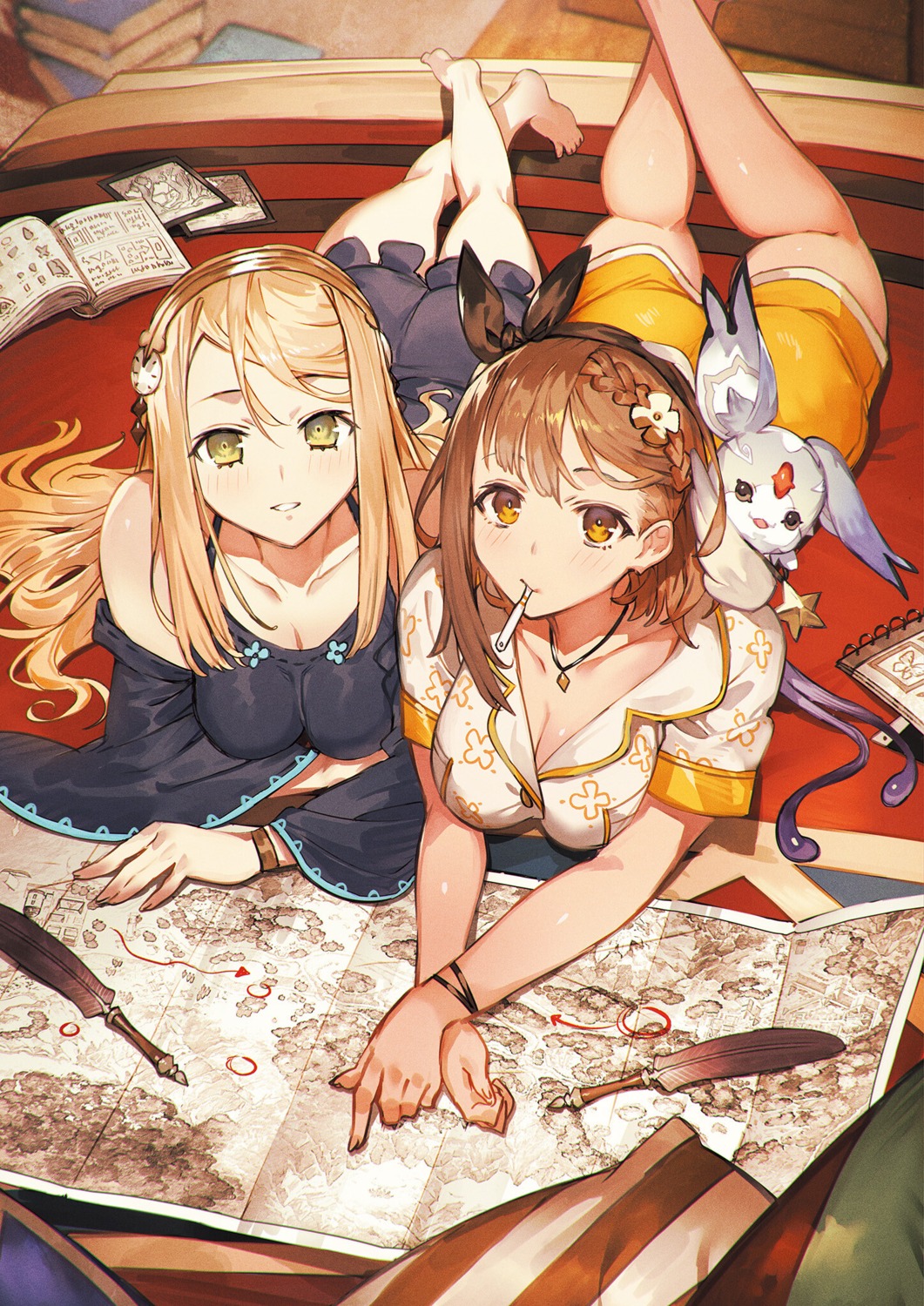 atelier, atelier_ryza, atelier_ryza_2, fi_(atelier), klaudia_valentz, koei_tecmo, reisalin_stout, toridamono