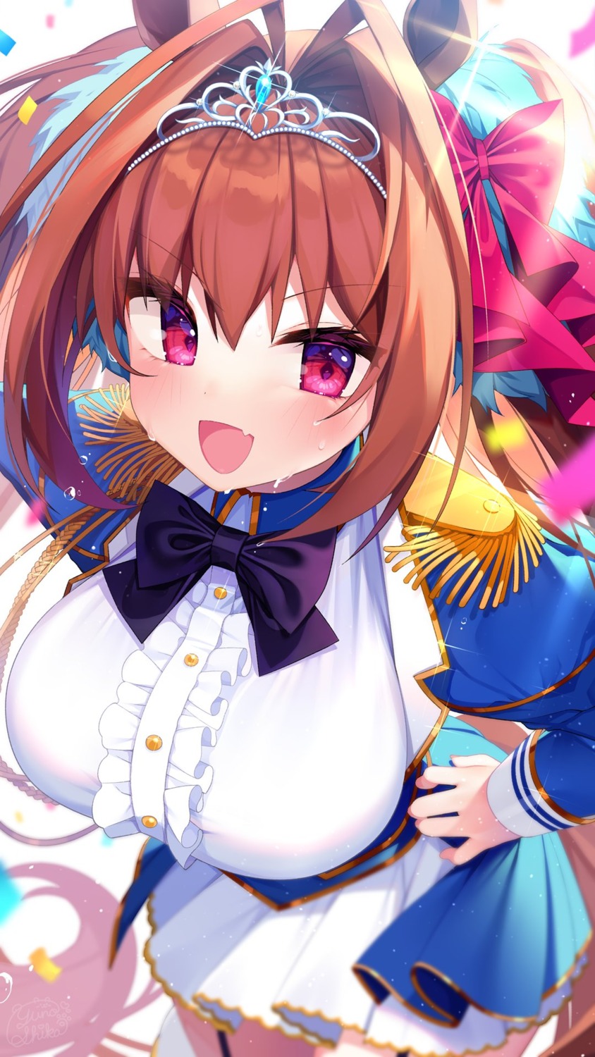 animal_ears, daiwa_scarlet_(umamusume), shika_yuno, tail, uma_musume_pretty_derby, uniform