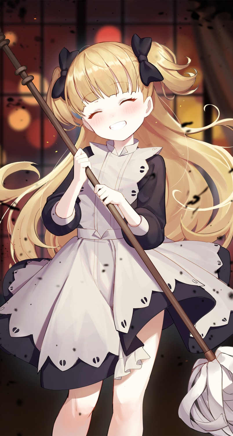 emilico, maid, ohihil, shadows_house, skirt_lift