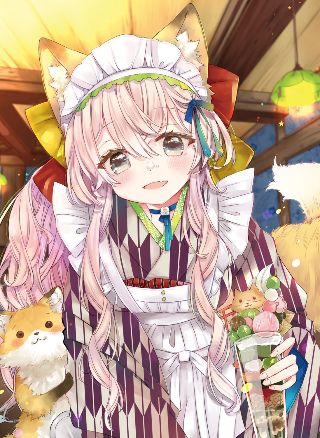animal_ears, lolita_fashion, maid, mito