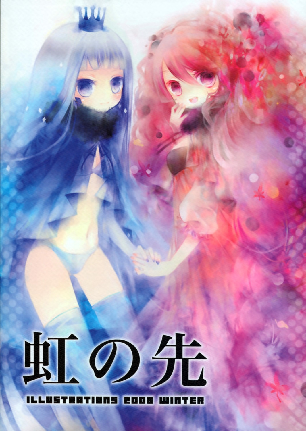 dress, niji_no_saki, pantsu, shimeko, thighhighs