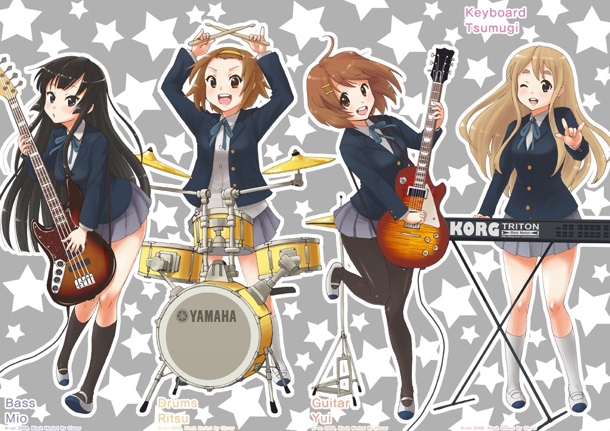 akiyama_mio, cloverpeia, hirasawa_yui, k-on!, kotobuki_tsumugi, pantyhose, seifuku, tainaka_ritsu