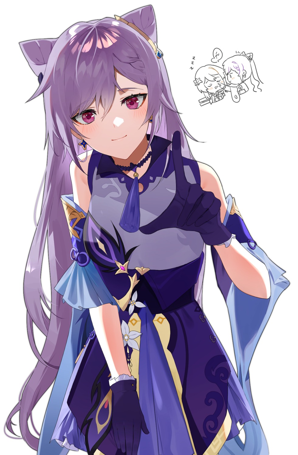 3o_c, asian_clothes, genshin_impact, keqing
