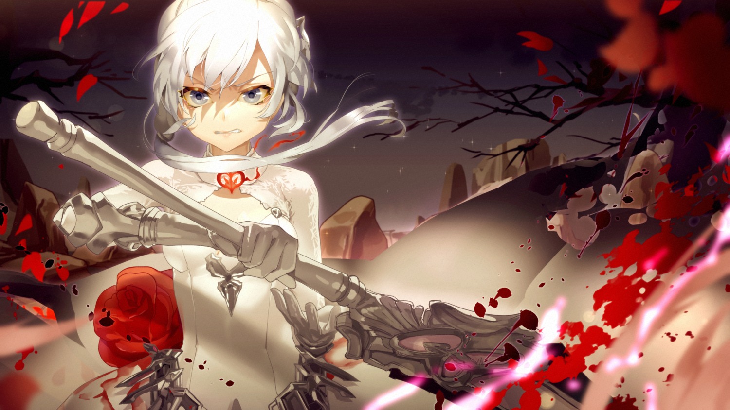 sawashi_(ur-sawasi), sinoalice, snow_white_(sinoalice), sword