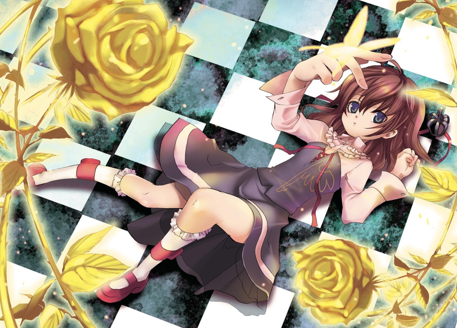 natsumi_kei, skirt_lift, umineko_no_naku_koro_ni, ushiromiya_maria